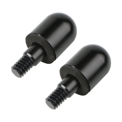 2 PCS Car Rear Anti-collision Tail Cone for Mercedes Benz Smart 2009-2014, Style:Round(Black) by buy2fix