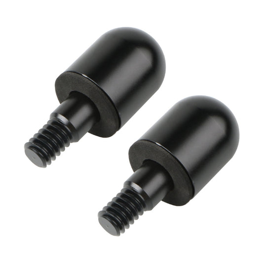 2 PCS Car Rear Anti-collision Tail Cone for Mercedes Benz Smart 2009-2014, Style:Round(Black) by buy2fix