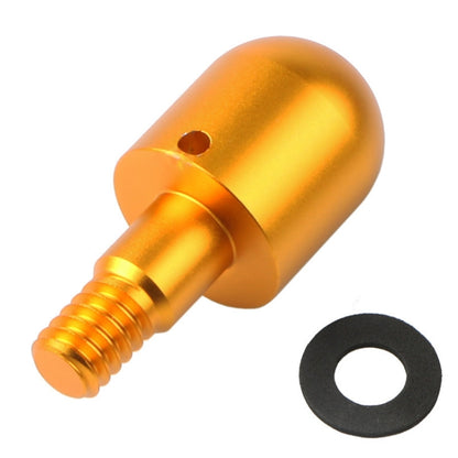 2 PCS Car Rear Anti-collision Tail Cone for Mercedes Benz Smart 2009-2014, Style:Round(Gold) by buy2fix