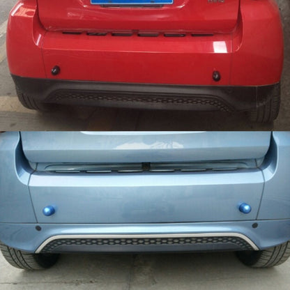 2 PCS Car Rear Anti-collision Tail Cone for Mercedes Benz Smart 2009-2014, Style:Round(Black) by buy2fix