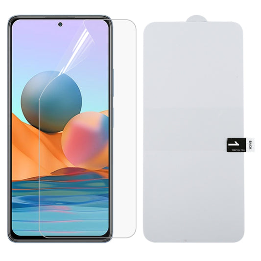 For Xiaomi Redmi Note 10 Pro / Note 10 Pro india Full Screen Protector Explosion-proof Hydrogel Film - For Xiaomi by buy2fix | Online Shopping UK | buy2fix