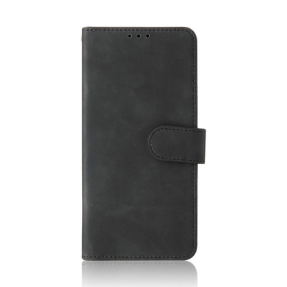 For Samsung Galaxy A02 / M02 Solid Color Skin Feel Magnetic Buckle Horizontal Flip Calf Texture PU Leather Case with Holder & Card Slots & Wallet(Black) by buy2fix