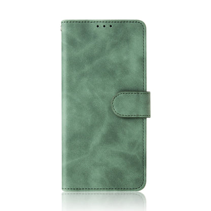 For Samsung Galaxy A02 / M02 Solid Color Skin Feel Magnetic Buckle Horizontal Flip Calf Texture PU Leather Case with Holder & Card Slots & Wallet(Green) by buy2fix