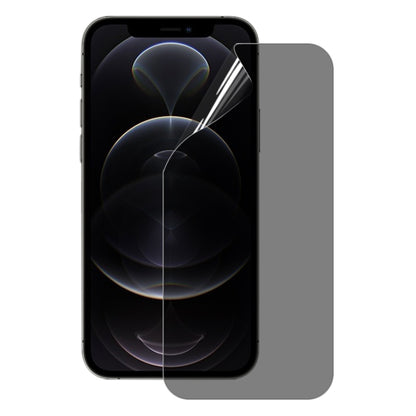 For iPhone 12 Pro 25pcs 0.1mm 2.5D Full Cover Anti-spy Screen Protector Explosion-proof Hydrogel Film - iPhone 12 / 12 Pro Tempered Glass by buy2fix | Online Shopping UK | buy2fix