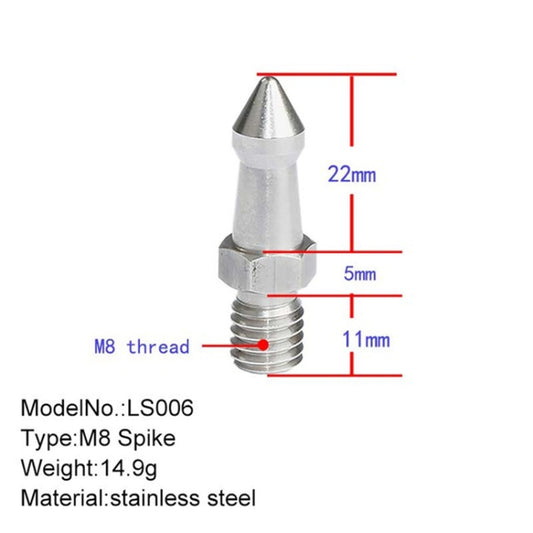 BEXIN LS006 2PCS Stainless Steel M8 inch Feet Screws For SLR Tripod -  by BEXIN | Online Shopping UK | buy2fix
