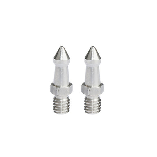 BEXIN LS036 2 pièces vis de pieds en acier inoxydable 3/8 pouces pour trépied SLR