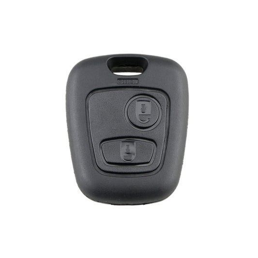 Car Key Case for Peugeot 2-button Straight Board with 206 Socket, without Blade - Car Key Cases by buy2fix | Online Shopping UK | buy2fix