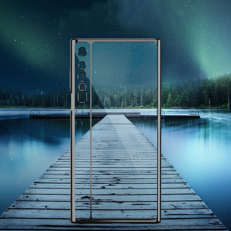 For Huawei Mate Xs TPU + Plating Protective Case(Silver) by buy2fix