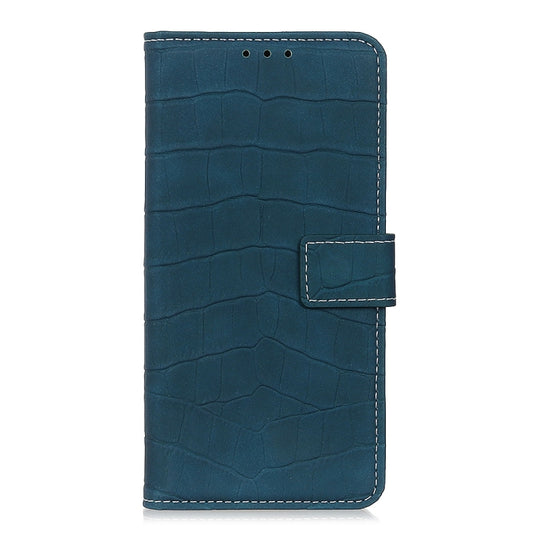 For OPPO A9 (2020) Crocodile Texture Horizontal Flip Leather Case with Holder & Wallet & Card Slots & Photo Frame(Dark Green) - OPPO Cases by buy2fix | Online Shopping UK | buy2fix