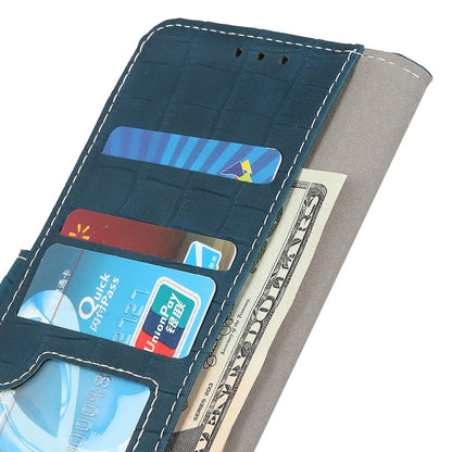 For OPPO A9 (2020) Crocodile Texture Horizontal Flip Leather Case with Holder & Wallet & Card Slots & Photo Frame(Dark Green) - OPPO Cases by buy2fix | Online Shopping UK | buy2fix