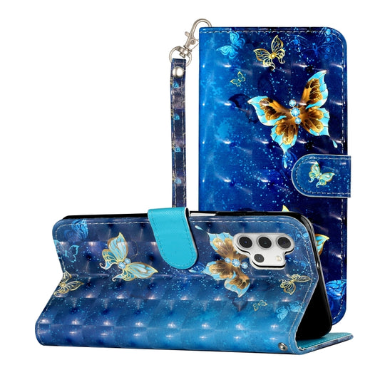 For Samsung Galaxy A32 5G 3D Pattern Horizontal Flip PU Leather Case with Holder & Card Slots & Wallet(Rankine Butterfly) by imak