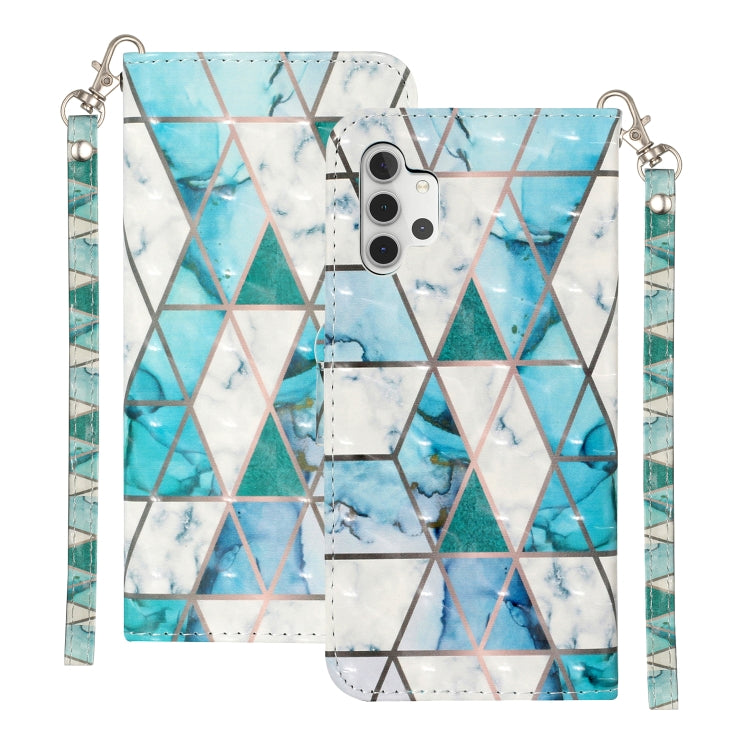 For Samsung Galaxy A32 5G 3D Pattern Horizontal Flip PU Leather Case with Holder & Card Slots & Wallet(Marble Stitching) by imak