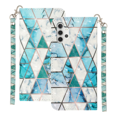 For Samsung Galaxy A32 5G 3D Pattern Horizontal Flip PU Leather Case with Holder & Card Slots & Wallet(Marble Stitching) by imak
