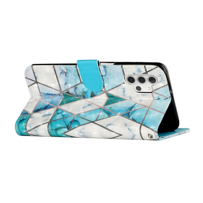 For Samsung Galaxy A32 5G 3D Pattern Horizontal Flip PU Leather Case with Holder & Card Slots & Wallet(Marble Stitching) by imak