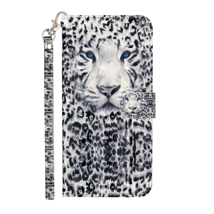 For Samsung Galaxy A32 5G 3D Pattern Horizontal Flip PU Leather Case with Holder & Card Slots & Wallet(Leopard) by imak