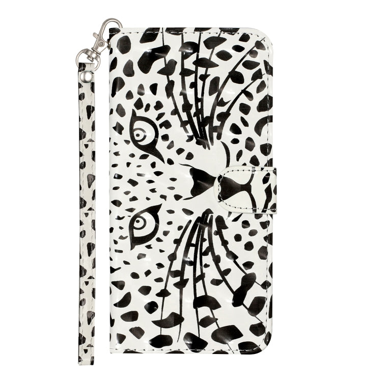 For Samsung Galaxy A32 5G 3D Pattern Horizontal Flip PU Leather Case with Holder & Card Slots & Wallet(Yellow Leopard) by imak