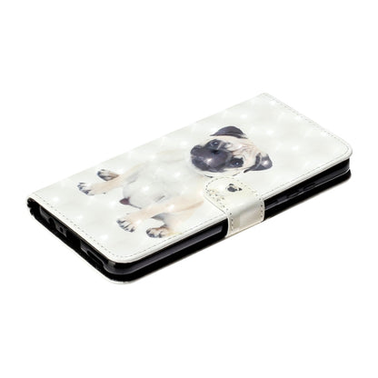 For Samsung Galaxy A32 5G 3D Pattern Horizontal Flip PU Leather Case with Holder & Card Slots & Wallet(Pug) by imak