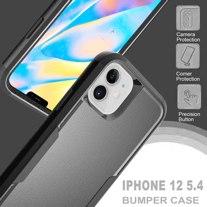 For iPhone 11 TPU + PC Shockproof Protective Case (Black) - iPhone 11 Cases by buy2fix | Online Shopping UK | buy2fix