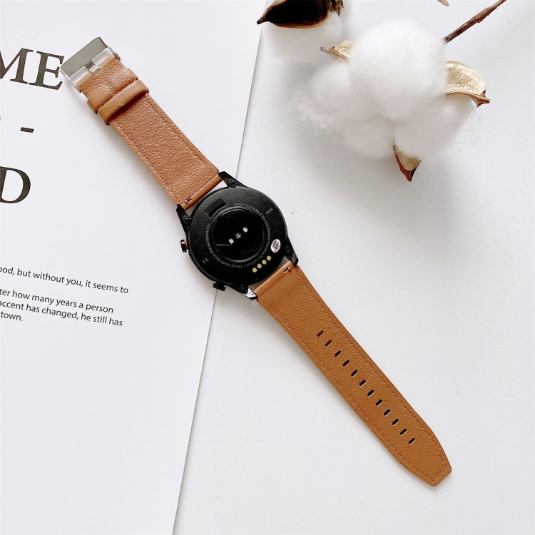 For Huawei Watch GT2 Pro Litchi Texture Leather Watch Band(Red) by buy2fix