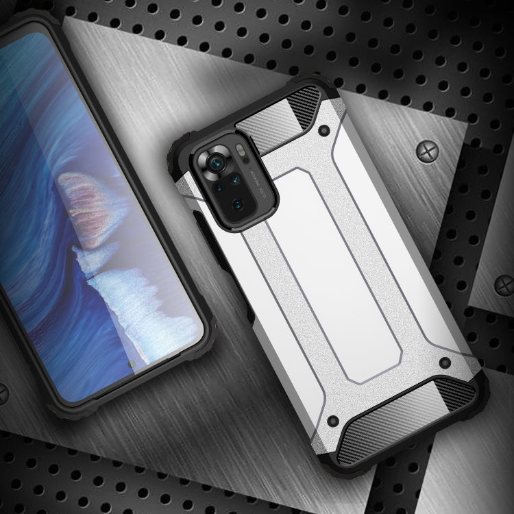 For Xiaomi Redmi Note 10 4G / Note 10S Magic Armor TPU + PC Combination Case(Rose Gold) - Xiaomi Cases by buy2fix | Online Shopping UK | buy2fix