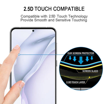 For Huawei P50 Full Glue Full Cover Screen Protector Tempered Glass Film - Huawei Tempered Glass by buy2fix | Online Shopping UK | buy2fix