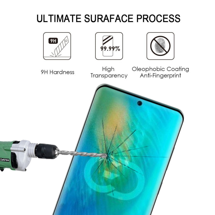 For Huawei P50 Pro+ 25 PCS 3D Curved Edge Full Screen Tempered Glass Film(Black) - Huawei Tempered Glass by buy2fix | Online Shopping UK | buy2fix
