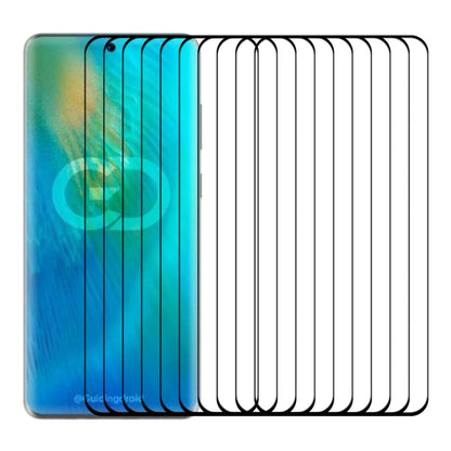 For Huawei P50 Pro+ 25 PCS 3D Curved Edge Full Screen Tempered Glass Film(Black) - Huawei Tempered Glass by buy2fix | Online Shopping UK | buy2fix