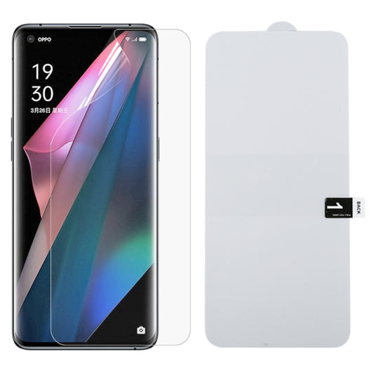 For OPPO Find X3 Full Screen Protector Explosion-proof Hydrogel Film - Others by buy2fix | Online Shopping UK | buy2fix