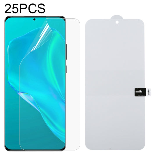 For Huawei P50 Pro 25 PCS Full Screen Protector Explosion-proof Hydrogel Film - For Huawei by buy2fix | Online Shopping UK | buy2fix