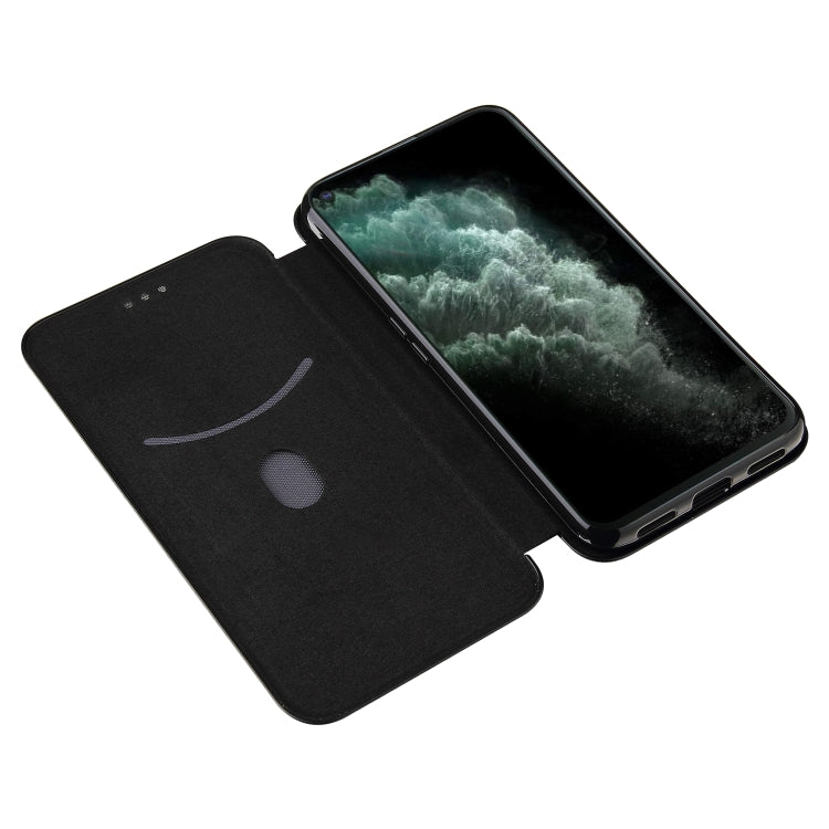 For Cubot C30 Carbon Fiber Texture Horizontal Flip TPU + PC + PU Leather Case with Card Slot(Black) - More Brand by buy2fix | Online Shopping UK | buy2fix