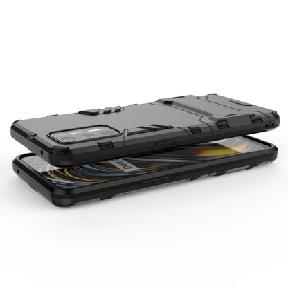For OPPO Realme GT 5G PC + TPU Shockproof Protective Case with Holder(Red) - Realme Cases by buy2fix | Online Shopping UK | buy2fix