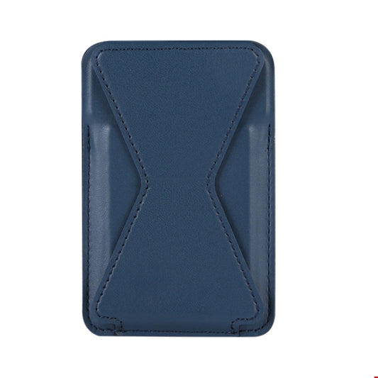 Magsafing Magnetic Folding Stand Leather Wallet Snap-On Card Holder Case Bag for iPhone 12 mini, iPhone 12, iPhone 12 Pro, iPhone 12 Pro Max(Dark Blue) - iPhone 12 Pro Max Cases by buy2fix | Online Shopping UK | buy2fix
