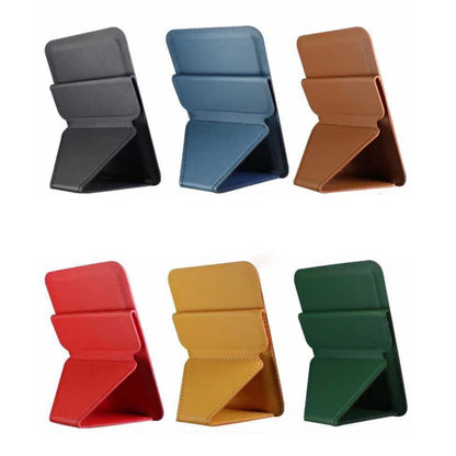 Magsafing Magnetic Folding Stand Leather Wallet Snap-On Card Holder Case Bag for iPhone 12 mini, iPhone 12, iPhone 12 Pro, iPhone 12 Pro Max(Green) - iPhone 12 Pro Max Cases by buy2fix | Online Shopping UK | buy2fix