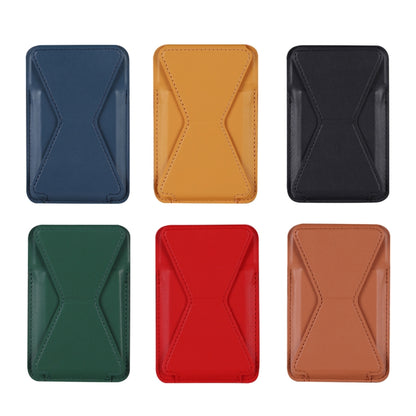 Magsafing Magnetic Folding Stand Leather Wallet Snap-On Card Holder Case Bag for iPhone 12 mini, iPhone 12, iPhone 12 Pro, iPhone 12 Pro Max(Green) - iPhone 12 Pro Max Cases by buy2fix | Online Shopping UK | buy2fix