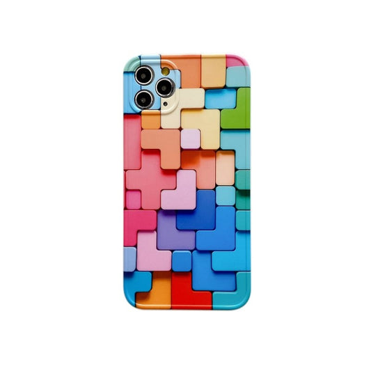 For iPhone 11 Pro Max Painted Pattern TPU Protective Case(Multicolor) - iPhone 11 Pro Max Cases by buy2fix | Online Shopping UK | buy2fix