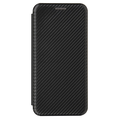 For Samsung Galaxy Xcover 5 Carbon Fiber Texture Horizontal Flip TPU + PC + PU Leather Case with Card Slot(Black) - Galaxy Phone Cases by buy2fix | Online Shopping UK | buy2fix