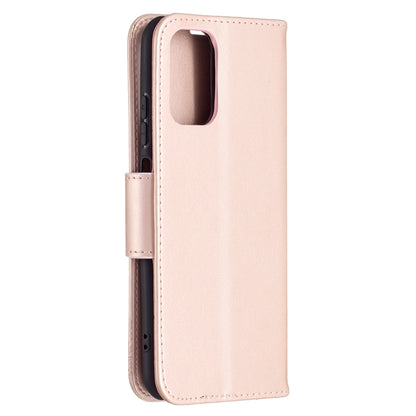 For Xiaomi Redmi Note 10 4G/Note 10s Two Butterflies Embossing  Pattern Horizontal Flip Leather Case with Holder & Card Slot & Wallet & Lanyard(Rose Gold) - Xiaomi Cases by buy2fix | Online Shopping UK | buy2fix