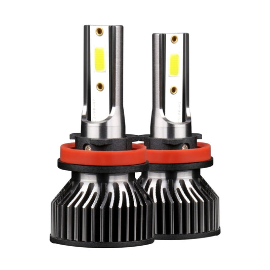 F2 H8 / H9 / H11 2 PCS DC9-36V / 25W / 6000K / 2500LM IP68 Waterproof Car LED Headlight(Cold White Light) - LED Headlamps by buy2fix | Online Shopping UK | buy2fix