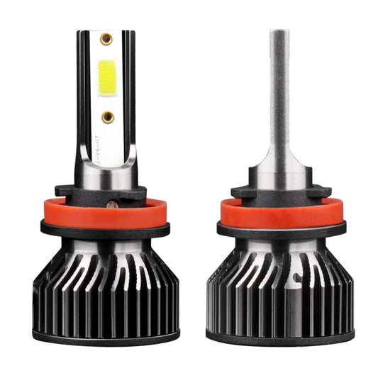 F2 H8 / H9 / H11 2 PCS DC9-36V / 25W / 6000K / 2500LM IP68 Waterproof Car LED Headlight(Cold White Light) - LED Headlamps by buy2fix | Online Shopping UK | buy2fix