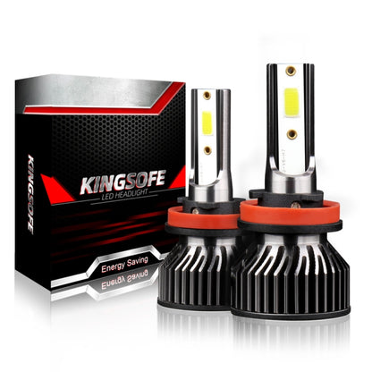 F2 H8 / H9 / H11 2 PCS DC9-36V / 25W / 6000K / 2500LM IP68 Waterproof Car LED Headlight(Cold White Light) - LED Headlamps by buy2fix | Online Shopping UK | buy2fix