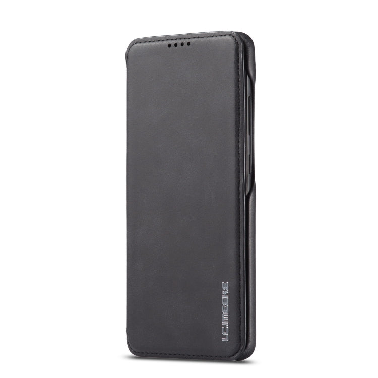 For Samsung Galaxy S20 FE LC.IMEEKE Hon Ancient Series Horizontal Flip Leather Case with Holder & Card Slot(Black) - Galaxy S20 FE Cases by LC.IMEEKE | Online Shopping UK | buy2fix