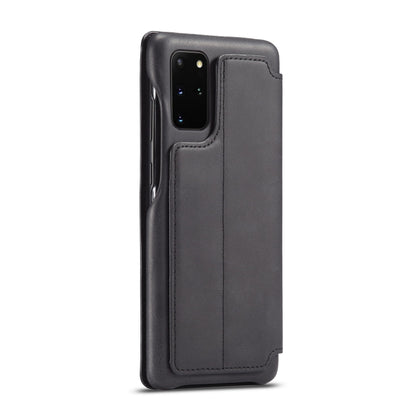 For Samsung Galaxy S20 FE LC.IMEEKE Hon Ancient Series Horizontal Flip Leather Case with Holder & Card Slot(Black) - Galaxy S20 FE Cases by LC.IMEEKE | Online Shopping UK | buy2fix