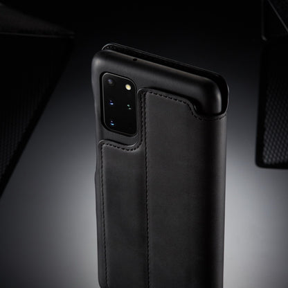 For Samsung Galaxy S20 FE LC.IMEEKE Hon Ancient Series Horizontal Flip Leather Case with Holder & Card Slot(Black) - Galaxy S20 FE Cases by LC.IMEEKE | Online Shopping UK | buy2fix