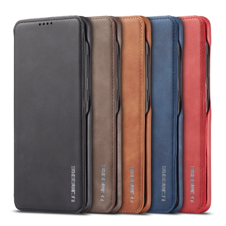 For Samsung Galaxy S20 FE LC.IMEEKE Hon Ancient Series Horizontal Flip Leather Case with Holder & Card Slot(Black) - Galaxy S20 FE Cases by LC.IMEEKE | Online Shopping UK | buy2fix