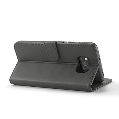 For Xiaomi Poco X3 NFC LC.IMEEKE Calf Texture Horizontal Flip Leather Case with Holder & Card Slots & Wallet(Grey) - Xiaomi Cases by LC.IMEEKE | Online Shopping UK | buy2fix