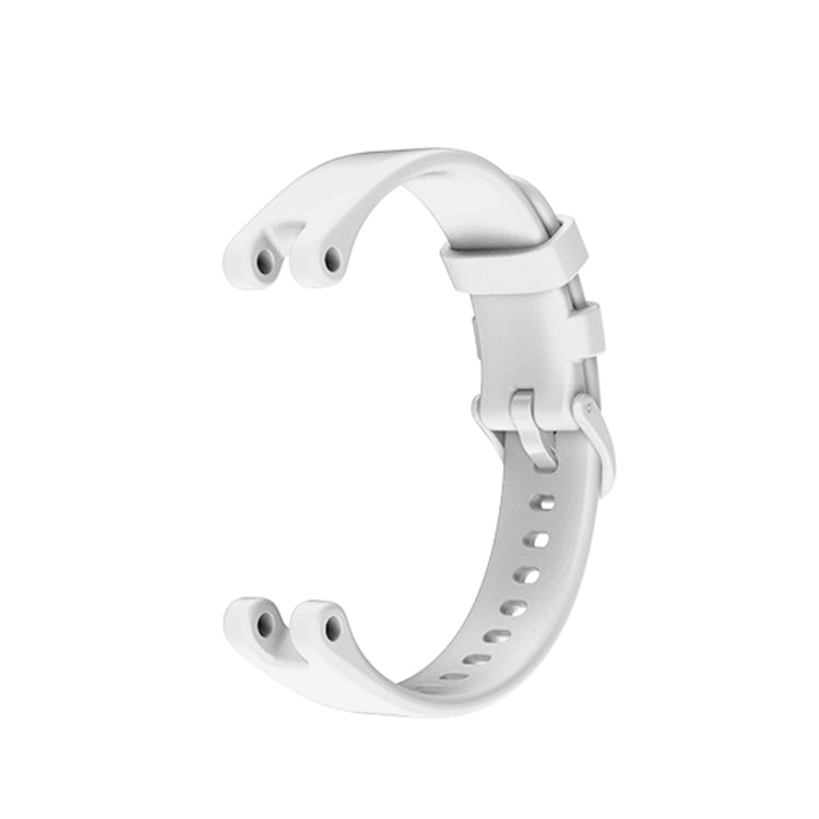 For Garmin Lily Silicone Watch Band(White) - Watch Bands by buy2fix | Online Shopping UK | buy2fix