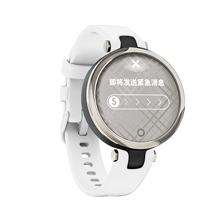 For Garmin Lily Silicone Watch Band(White) - Watch Bands by buy2fix | Online Shopping UK | buy2fix