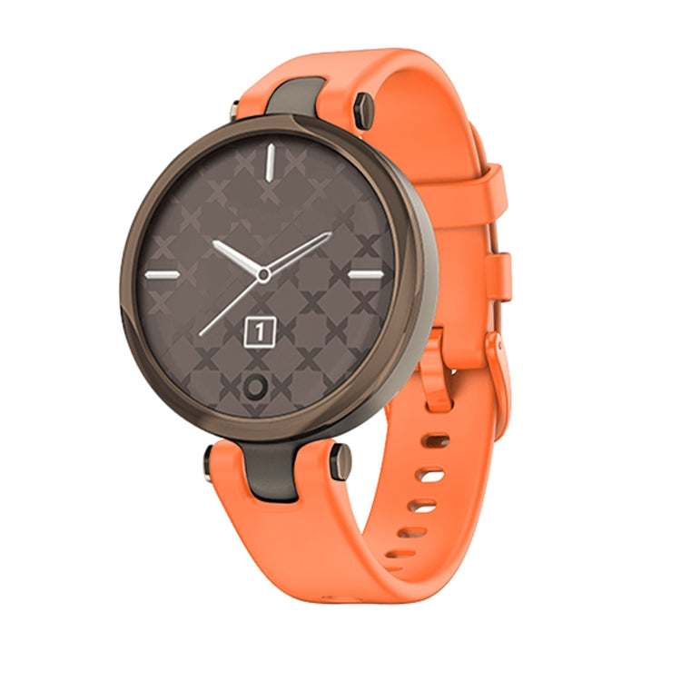 For Garmin Lily Silicone Watch Band(Orange) - Watch Bands by buy2fix | Online Shopping UK | buy2fix
