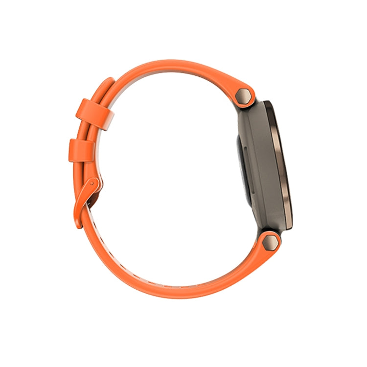 For Garmin Lily Silicone Watch Band(Orange) - Watch Bands by buy2fix | Online Shopping UK | buy2fix
