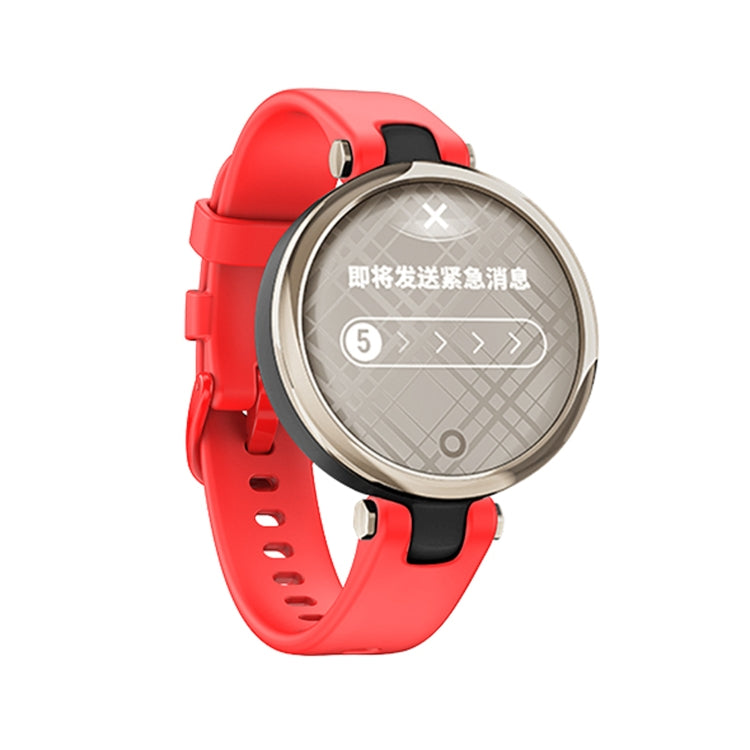 For Garmin Lily Silicone Watch Band(Red) - Watch Bands by buy2fix | Online Shopping UK | buy2fix